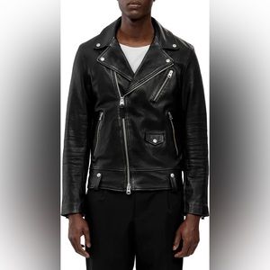 Mackage Finn Leather Moto Men’s Jacket